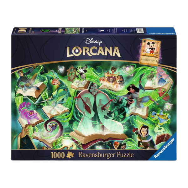 Puzzle 1000 pièces Lorcana Emeraude
