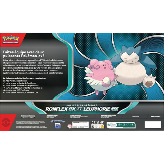 Pokemon - Coffret Collection Premium Méga-Ronflex et Méga-Leuphorie EX (FR) – Edition Premium