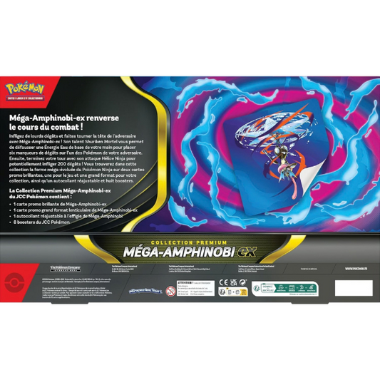 Pokémon – Coffret Collection Premium Méga-Amphinobi EX (FR)