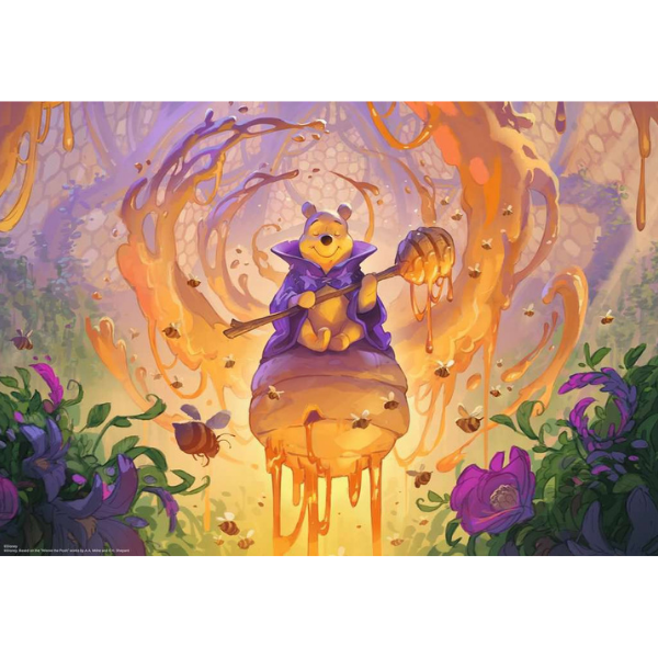 Puzzle Disney Lorcana 300 pièces - Winnie l'Ourson - Magicien mellifique