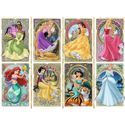 Puzzle Disney Princesses Art Nouveau 1000 pièces