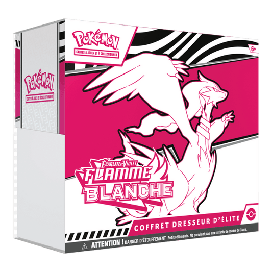 Coffret Dresseur d’Élite Écarlate et Violet : Flamme Blanche