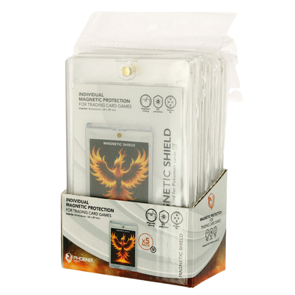 Lot de 5 Protections acrylique magnétiques - Phoenix Shield