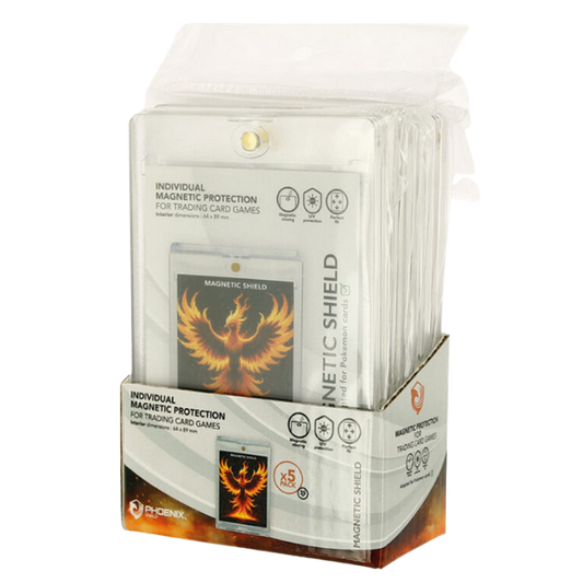 Lot de 5 Protections acrylique magnétiques - Phoenix Shield