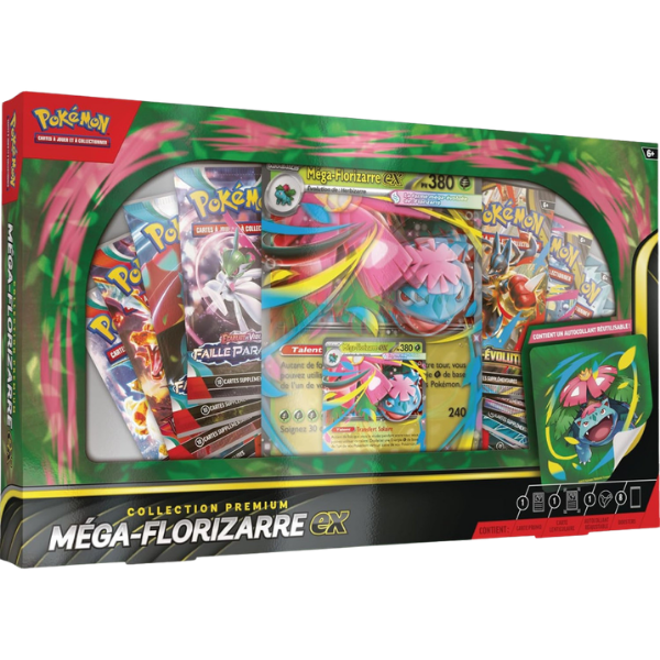 Pokémon – Coffret Collection Premium Méga-Florizarre EX (FR) – Edition Premium