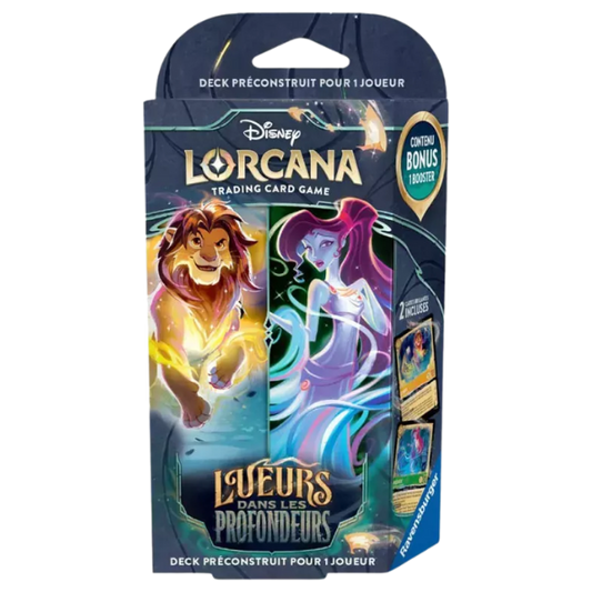 Deck de démarrage Lueurs dans les profondeurs - Simba & Megara