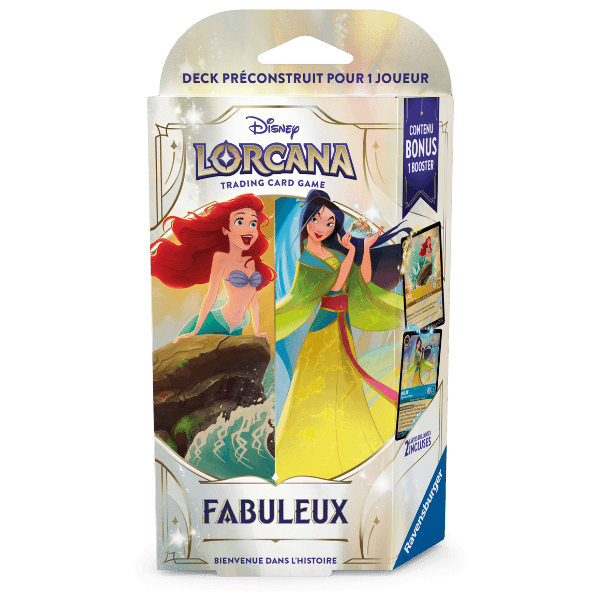Deck de démarrage Fabuleux - Ariel & Mulan