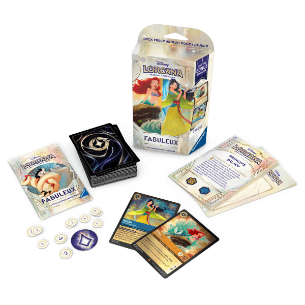 Deck de démarrage Fabuleux - Ariel & Mulan