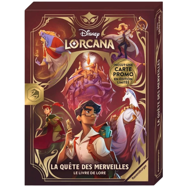 Disney Lorcana - La Quête des Merveilles : le Livre de Lore