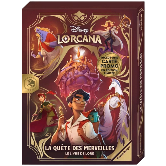 Disney Lorcana - La Quête des Merveilles : le Livre de Lore