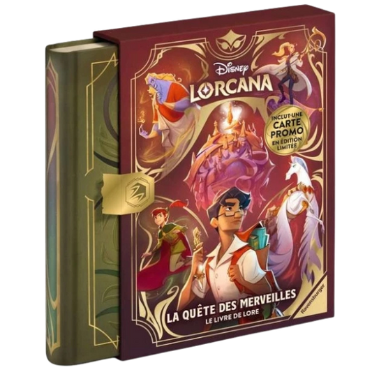 Disney Lorcana - La Quête des Merveilles : le Livre de Lore