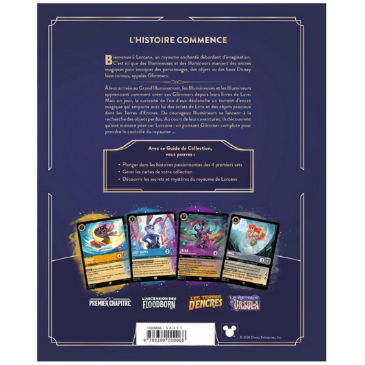 Guide de collection Disney Lorcana sets 1-4