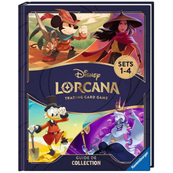 Guide de collection Disney Lorcana sets 1-4