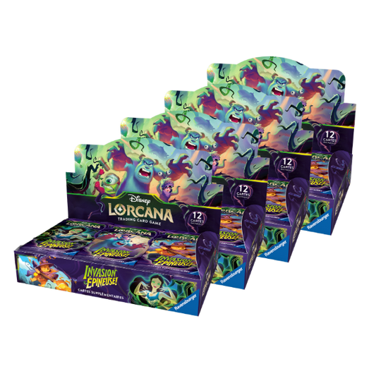 Lot de 4 displays (13 - Invasion épineuse)