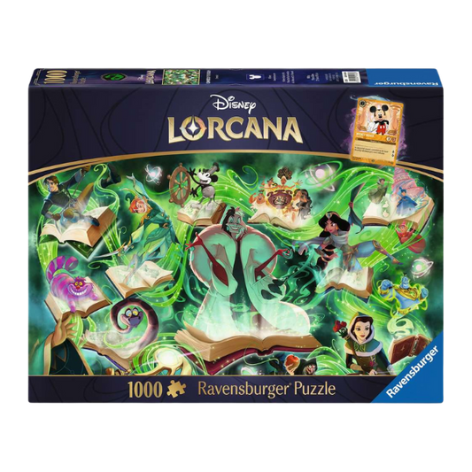 Puzzle 1000 pièces Lorcana Emeraude