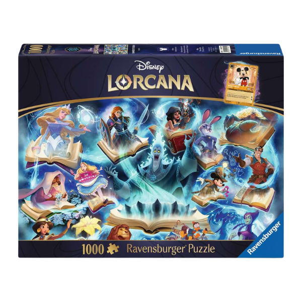 Puzzle 1000 pièces Lorcana Saphir