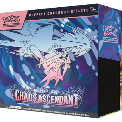 Pokémon - Coffret Dresseur d’élite Méga-Évolution – Chaos Ascendant (FR)