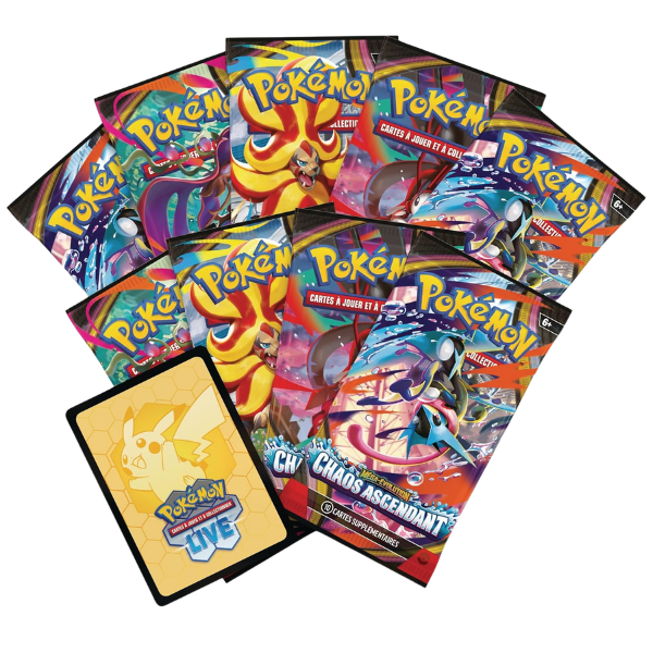 Pokémon - Coffret Dresseur d’élite Méga-Évolution – Chaos Ascendant (FR)