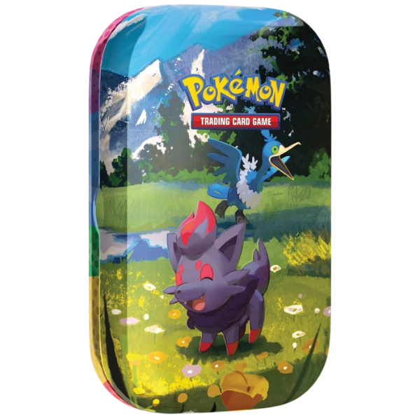 Pokémon - Mini Tin Méga-Évolution – Héros Transcendants : Zorua et Nigosier (FR)