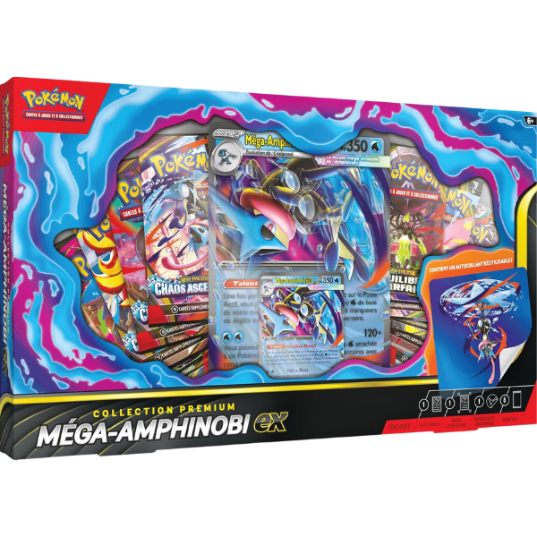 Pokémon – Coffret Collection Premium Méga-Amphinobi EX (FR)