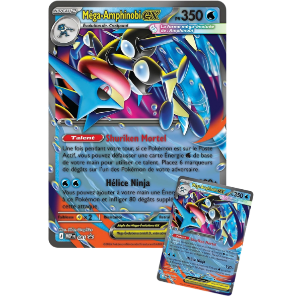 Pokémon – Coffret Collection Premium Méga-Amphinobi EX (FR)