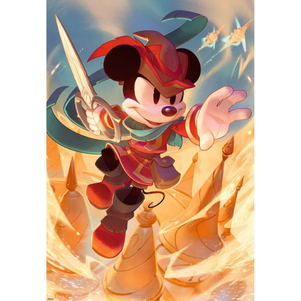 Puzzle Disney Lorcana 300 pièces - Mickey Mouse - Brave petit tailleur