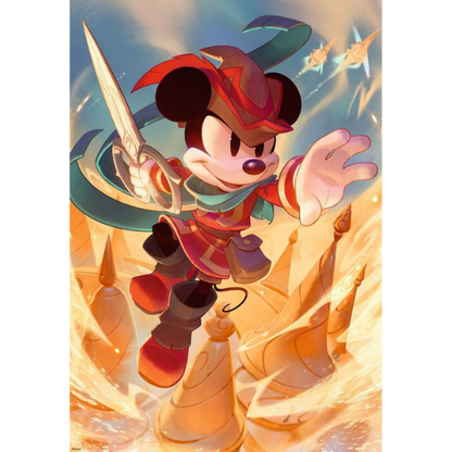 Puzzle Disney Lorcana 300 pièces - Mickey Mouse - Brave petit tailleur