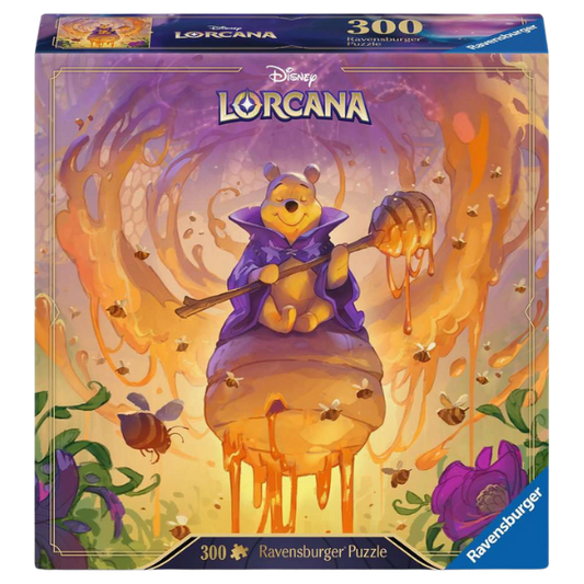 Puzzle Disney Lorcana 300 pièces - Winnie l'Ourson - Magicien mellifique