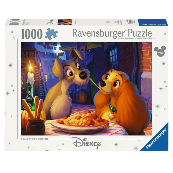 Puzzle La Belle et le Clochard (Collection Disney) 1000 pièces