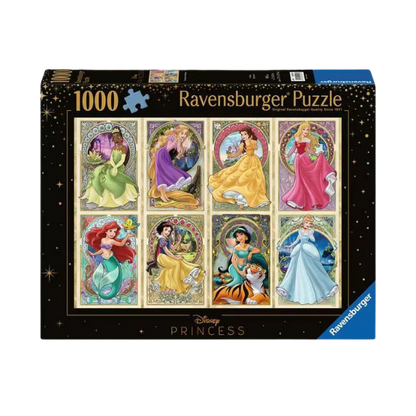 Puzzle Disney Princesses Art Nouveau 1000 pièces