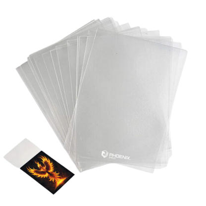 100 protège-cartes transparents souples 66×92 mm - Phoenix Shield