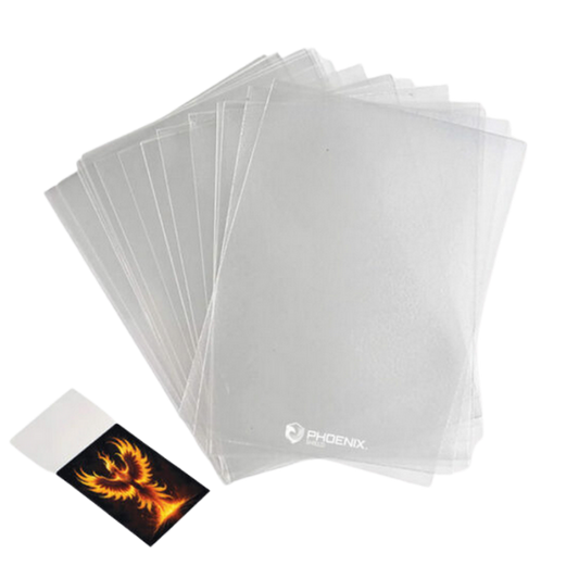 100 protège-cartes transparents souples 66×92 mm - Phoenix Shield